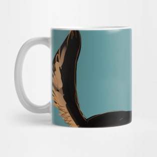 Black Alpine Dingo Mug